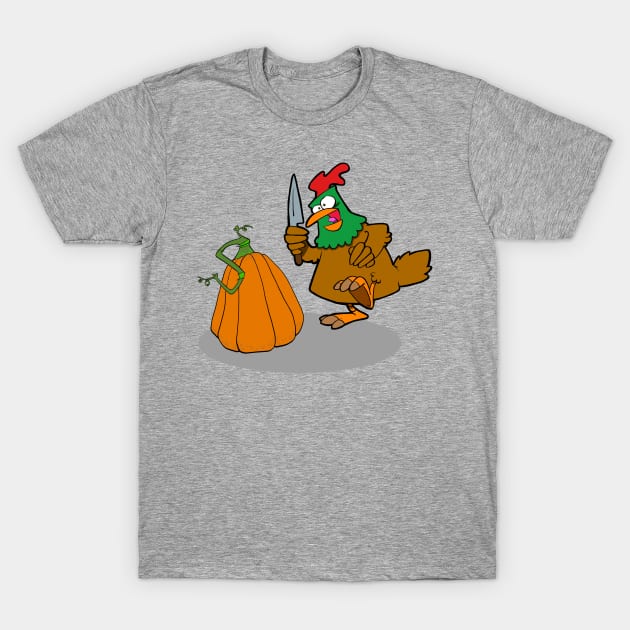 Carving Chicken T-Shirt by RichCameron